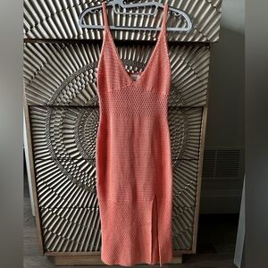 Aritzia Wilfred Evie Crochet Dress XS